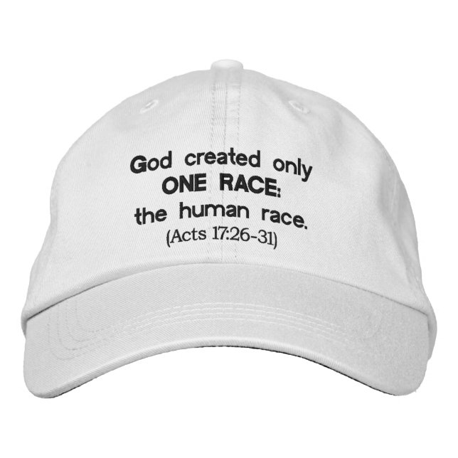 Only ONE RACE- cap (Front)