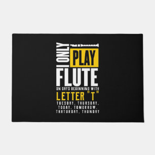 Only Play Flute Doormat