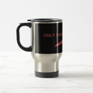 Only Take One Step Motivational T-Shirt - Minimali Travel Mug