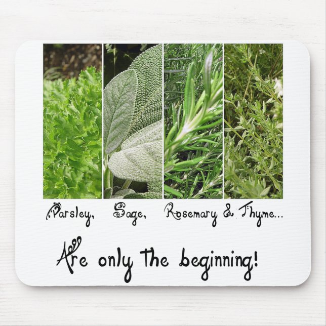 Only the Beginning Mousepad (Front)