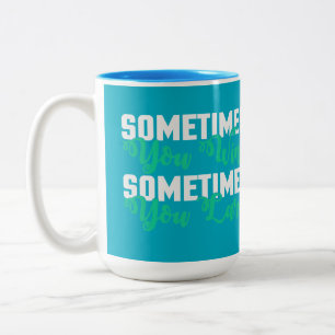 Only The Best Dads Get Promoted To Grandad Funny F Two-Tone Coffee Mug