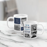 Only the Best Dads Get Promoted to Poppop Photo Coffee Mug<br><div class="desc">Only the best dads get promoted to Poppop! Celebrate him with this sweet photo mug featuring the quote in handwritten style typography and seven of your favorite photos arranged in a collage layout. Personalize with a custom message and the year for a perfect Father's Day or Grandparents Day gift for...</div>