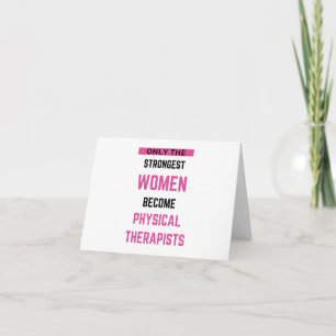 Only The Strongest Women Become Physical 2 Holiday Card