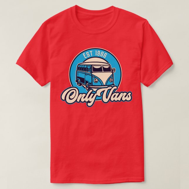 Only Vans T-Shirt (Design Front)