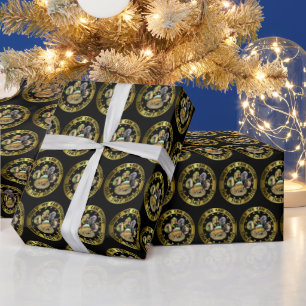 Only We Can Wildlife Conservation Rhino Reeds Wrapping Paper