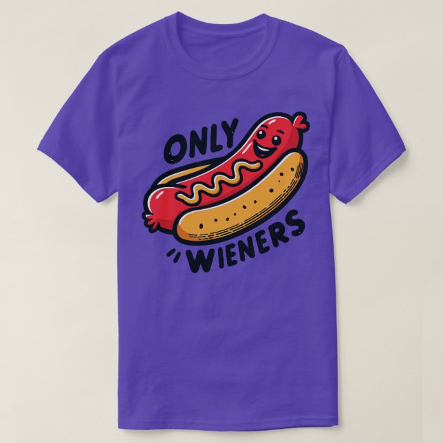 Only Wieners T-Shirt (Design Front)