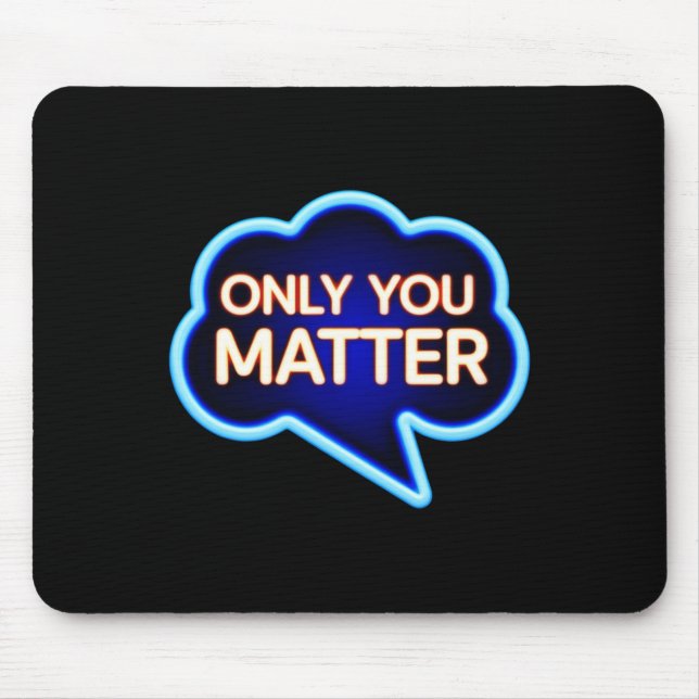 Only You 5 Sticker  Mouse Pad (Front)