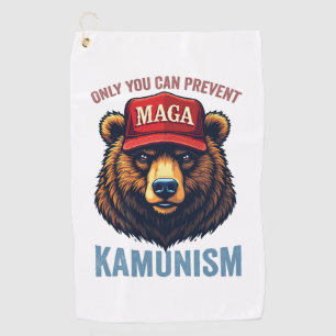 Only You Can Prevent Kamunism Golf Towel