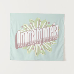 Onomatopoeia Explosion English Language Tapestry
