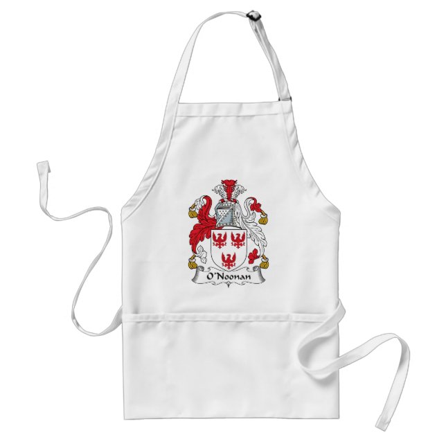 O'Noonan Family Crest Standard Apron (Front)
