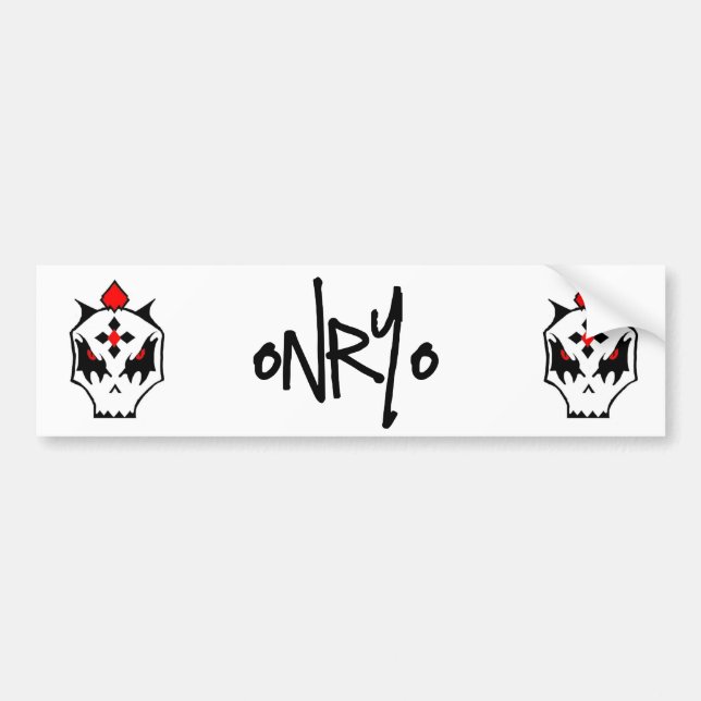 ONRYO  BUMPER STICKER (Front)