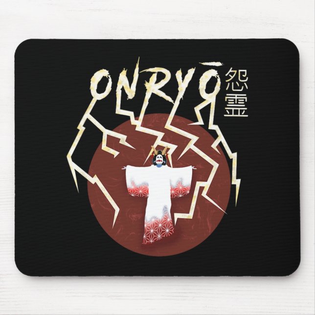 Onryo Samurai Ghost  Mouse Pad (Front)