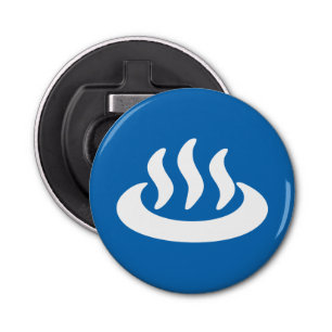 Onsen ♨ Hot Spring 温泉 Japanese Sign Bottle Opener