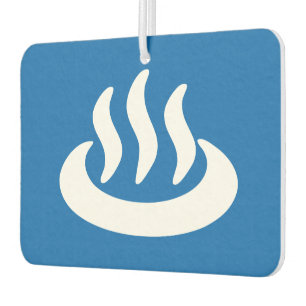 Onsen ♨ Hot Spring 温泉 Japanese Sign Car Air Freshener