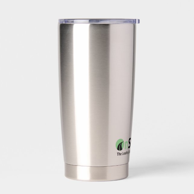 OnStation Custom Water Bottle: Thermal Tumbler (Left)