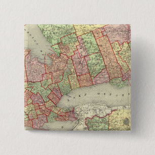 Ontario 4 15 cm square badge