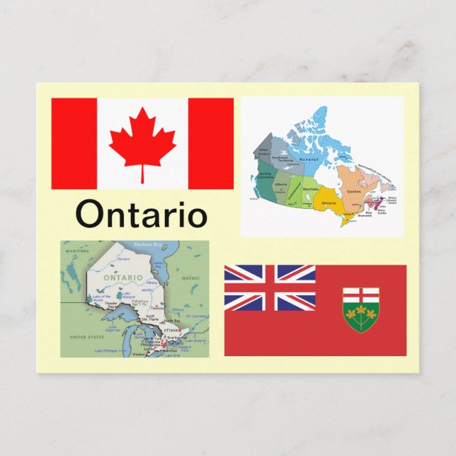 Ontario Canada Postcard (Front)