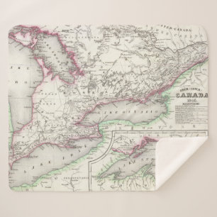 Ontario, Canada Sherpa Blanket
