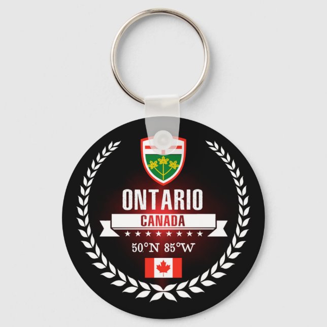 Ontario Key Ring (Front)