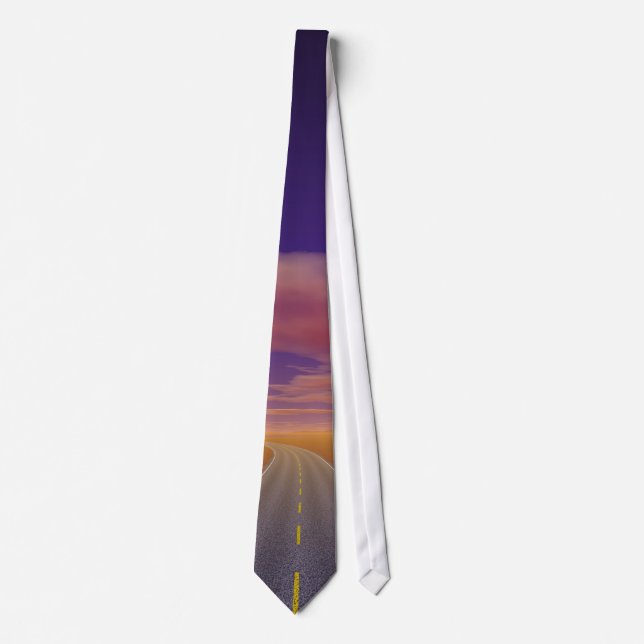 OnTheRoadAgain - Lonesome Trucker Tie (Front)