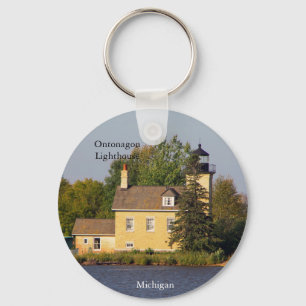 Ontonagon Lighthouse 2023 key chain