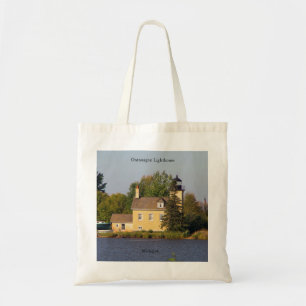 Ontonagon Lighthouse 2023 tote bag