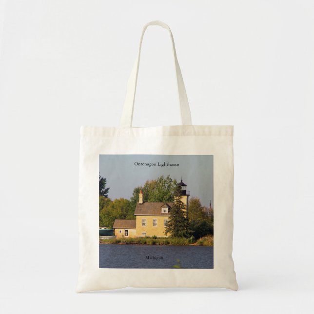 Ontonagon Lighthouse 2023 tote bag (Front)