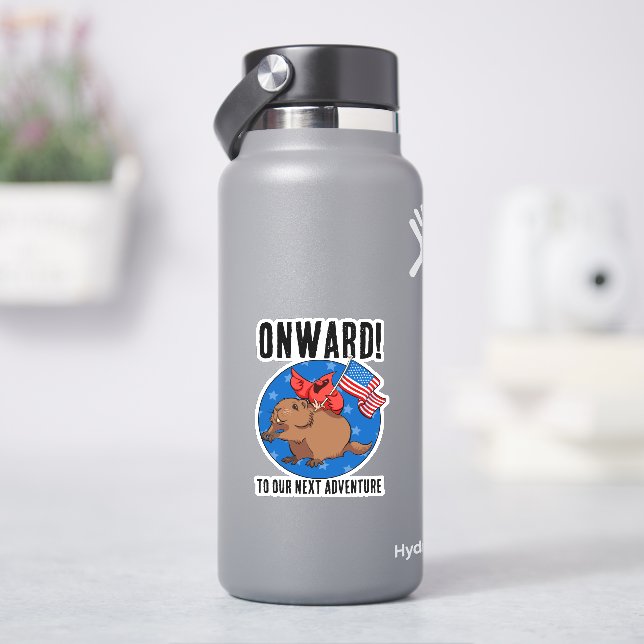 Onward To Our Next Adventure Funny Red Cardinal (HydroFlask)