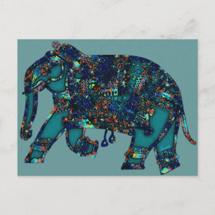 Onyx Elephant Postcard