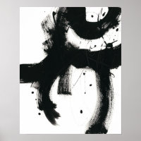 Onyx Gesture - Black Paint Strokes