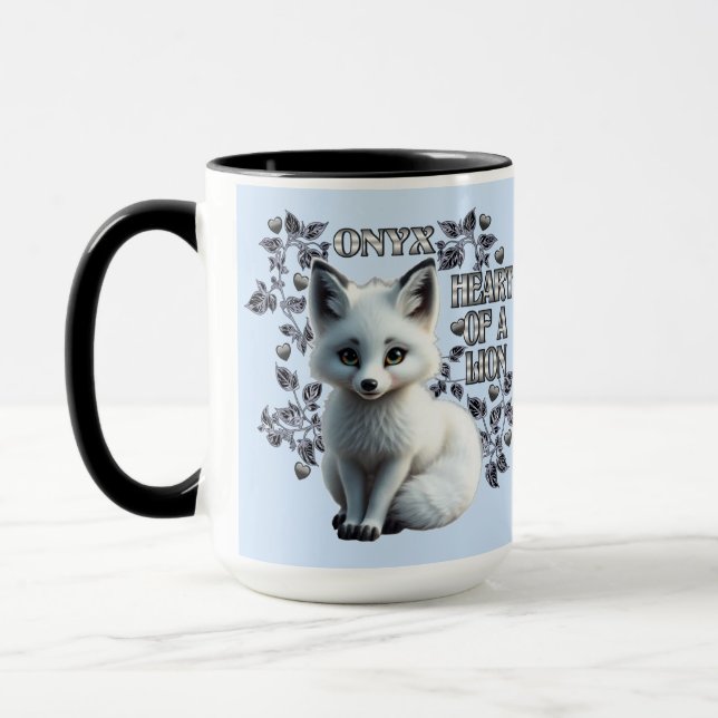 Onyx - Heart Of A Lion   Mug (Left)