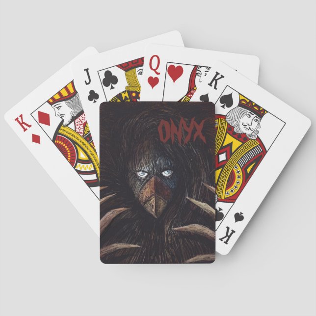 Onyx Playing Cards (Back)