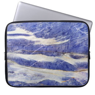 Onyx Stone Pattern Laptop Sleeve
