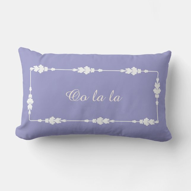 Oo la la! lumbar cushion (Front)