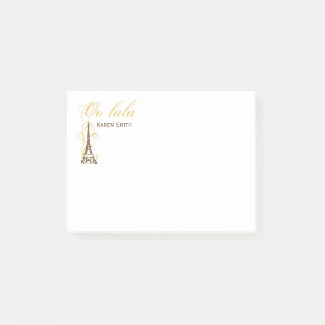Oo lala post-it notes (Front)