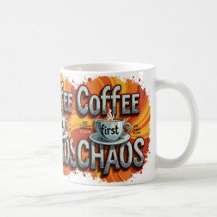ood Morning Cute Coffee & Bagel – Wake Up Cartoon Mug