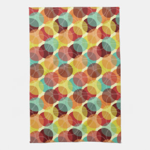 Oodles of Dots Kitchen Towel - Warm