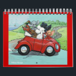 Oodles of Poodles Dog Art Calender Calendar<br><div class="desc">Fun and funny poodles in various settings for a fun and bright calender for all.  Great gifts for groomers,  vets,  and the poodle lover. If you need help with personalising contact Greer at greedesign@aol.</div>