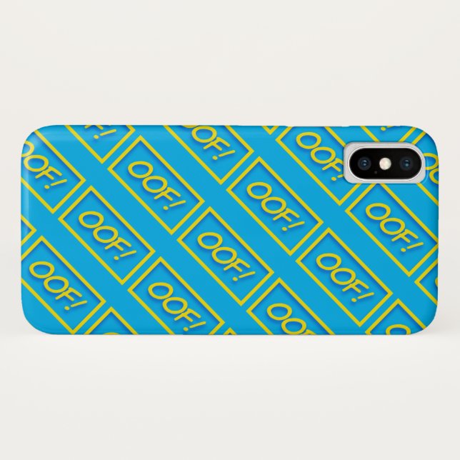 oof! Gamer saying quote Case-Mate iPhone Case (Back (Horizontal))
