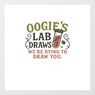 Oogie�s Lab Draws � Funny Halloween Phlebotomist &
