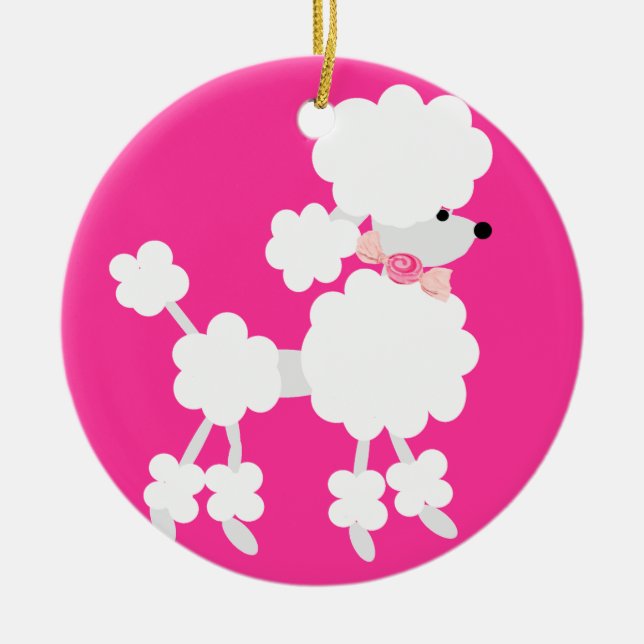 ♥ Ooh La La! ♥ Ceramic Tree Decoration (Front)