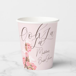 Ooh La La Paris Bridal Shower Paper Cups