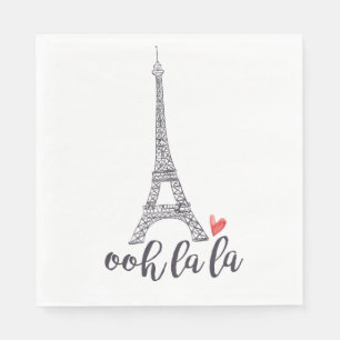 Ooh la la Paris Napkins