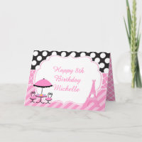 Ooh la la Paris Tea Birthday Party