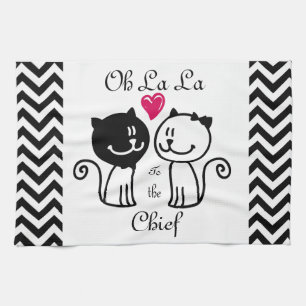 Ooh La La to the Chief Dishtowel Tea Towel