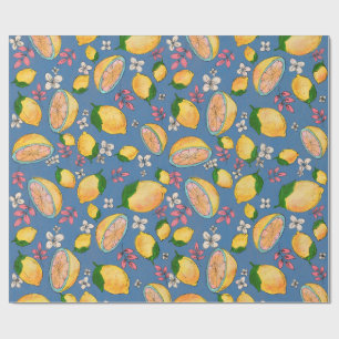 Ooh Lemon Wrapping Paper 1