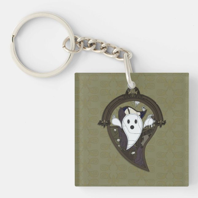 Ooh the Ghost Acrylic Keychain (Front)