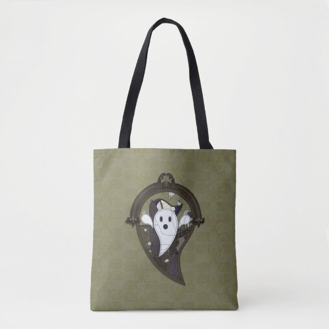 Ooh the Ghost All-Over-Print Bag (Front)