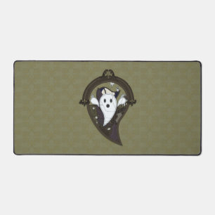 Ooh the Ghost Desk Mat