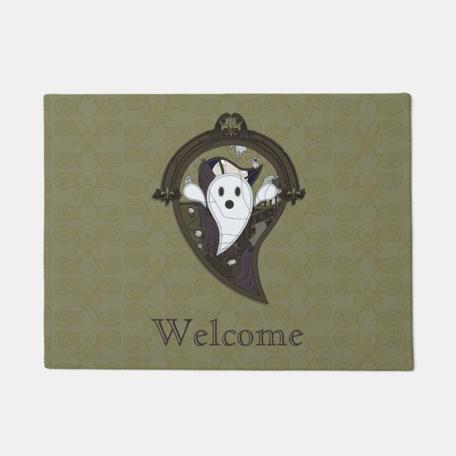 Ooh the Ghost Doormat (Front)